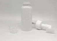 füllt Plastikkosmetik 200ml leeren weißen Schaum-Seifenspender-Behälter ab
