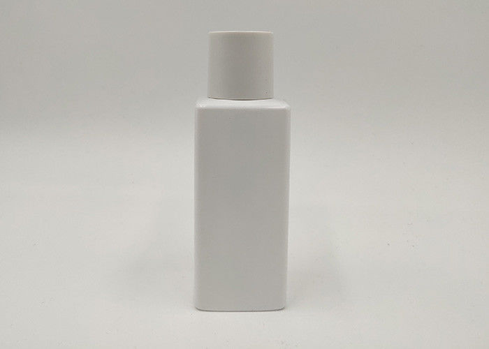 weißes Farbe100ml kosmetisches HAUSTIER Plastikhautpflege-Flasche mit Schraubverschluss