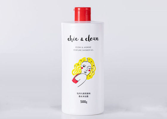 Wäsche-Desinfizierer-Plastikkosmetik der Hand500ml füllt klares Weiß mit Pumpe ab