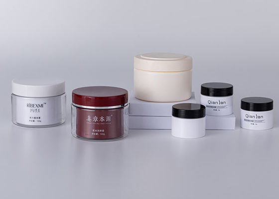10g 20g 30g PS Mini Skin Care Face Cream rüttelt kundenspezifisches Logo
