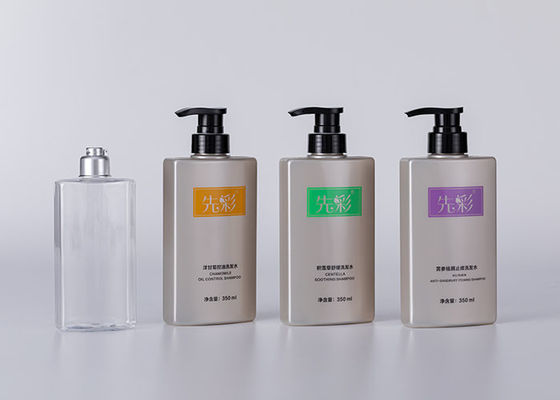 Weiße kosmetische Plastikflaschen der Runden-16.90oz für Körper-Lotion